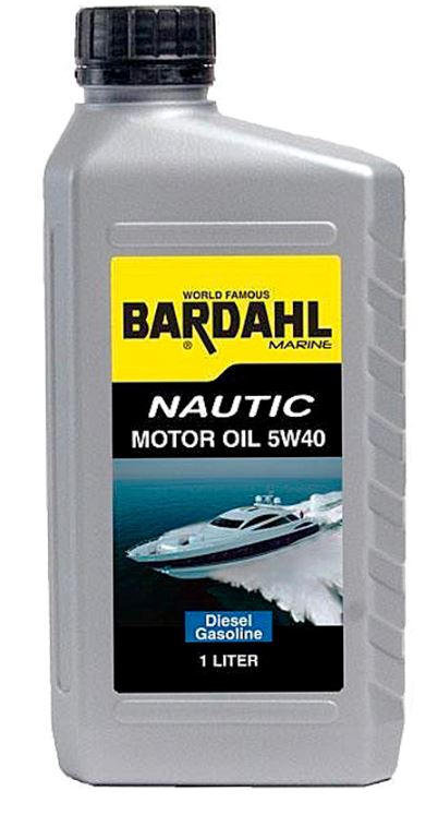 Bardahl motorolie in/outb nautic  5w-40  1ltr.